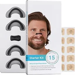 15Pcs Magnetic Nasal Strips for Breathing - Anti Snoring Nose Clip Skin Safe Sleep Snore Stopper - Nasal Dilator for Better Oxygen Flow Snoring Relief for Men & Women-picture-39