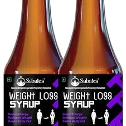 Sabates Weight Loss Syrup For Ayurvedic Herbal Blend for Weight Loss| Syrup For Over Fat Reduce Thigh, Belly Body Fat| Syrup For Weight Loss-image-34