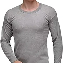 alfa Men's Solid Round Neck Full Sleeves Thermal Top-picture-13
