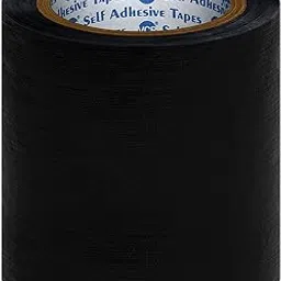 VCR Black Duct Tape - 18 Meters in Length 144mm / 6" Width - 1 Roll Per Pack - Strong Book Binding Tape - Waterproof Heavy Duty Duct Tape-picture-13