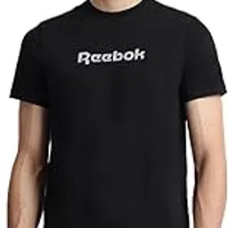 Reebok Men's T-Shirt |Casuals | Crafted Comfort Tee | Round Neck | Regular Fit | Half Sleeve | 93% Cotton 7% Lycra-picture-26