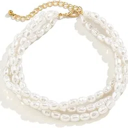 shining diva fashion Latest Stylish Fancy Jewellery Set Pearl Necklace for Women and Girls (16207np)-picture-45