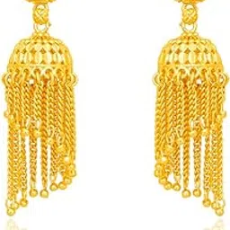 luv fashion Traditional Gold And Premium Micron Wedding Collection Plated Earrings For Women And Girls ERG2198-picture-56