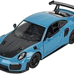 KiNSMART - 1/36 Scale Model Compatible with Porsche 911 GT2 RS (Blue)-picture-18