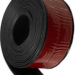 Stick&Seal Self Adhesive Wall Caulk and PVC Corner Sealing Tape - 4.5 Cms Wide (3 Meters, Black)-picture-10