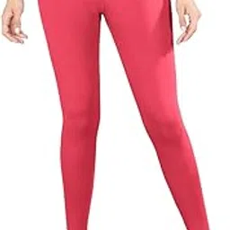 Lycra Stretchable Ankle Length Leggings for Women-image-1
