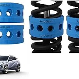 Autoclean Front Coil Spring Rubber Buffer Kit for Kona Electric | Size B | Increases Car Height, Shock Absorber & Suspension Stabilizer Cushioner-picture-25