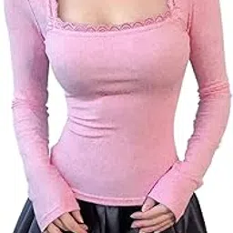 istyle can Women’s Ribbed Square Neck Puff Sleeve Top | Stretchable Regular Length for Girls & Women| Stylish Casual & Office Wear Top for Daily-picture-22