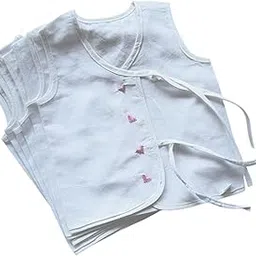 Picksparrow Pure Cotton Newborn Baby Clothes/Baby Jhablas (Hearts)-image-28