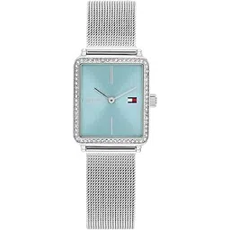tommy hilfiger Tea Quartz Analog with Blue Dial Silver Stainless Steel Strap Watch for Women - TH1782789-picture-10