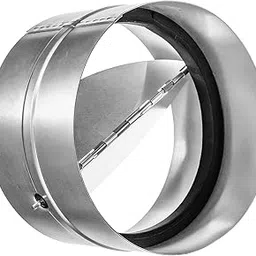 ECOPRO VENT - 5" Inch Backdraft Damper for Straight or Flex Duct. Bathroom Exhaust Fan. Kitchen Hood Exhaust Fan and Different Dryer Fan Backflow Preventer. Steel Damper with Aluminum Valve Flaps-image-54