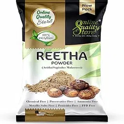 Online Quality Store reetha powder-100g |Organic Reetha Powder For Hair Growth|Aritha|Reetha|Ritha|Soapnuts (Sapindus Mukorossi) Powder For Silky & Smooth Hairs|Ritha powder for hair (soap nut)-image-50
