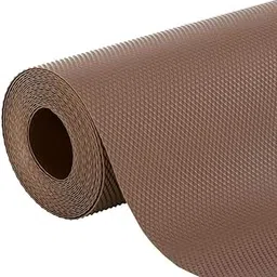 ROYAL-NEST ™ Size - 45cm x 150cm Multipurpose, Table Mat, Super Strong EVA Anti-Slip Bathroom Kitchen Cabinet Drawer Shelf Mat Liner Sheets Roll, Fridge Mat (Brown)-picture-19