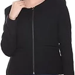 honnete 2 Pockets with Casual Western Winter Wear Stylish Short Coat for Women & Girls-picture-32