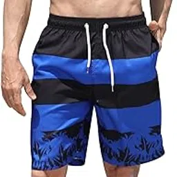 maeau Men Swim Beach Shorts Quick Dry Swimming Trunks Drawstring Surfing Board Shorts-picture-56