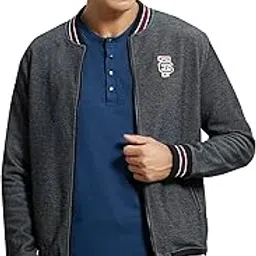 jockey UM35 Men's Super Combed Cotton Rich Standard Jacket with Ribbed Cuffs and Convenient Side Pockets-picture-27