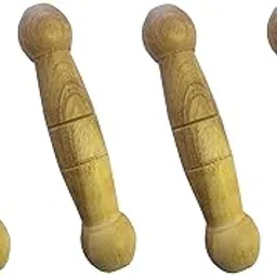 PAL MUSIC HOUSE® Tabla Peg Gatta for Big Drum Duggi (Wooden Shade) - Set of 4 Pegs-picture-10