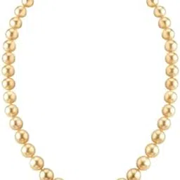rare gems gallery Natural & Pure Sache Moti Wala Haar South Sea Golden Pearl Original Certified By Lab गोल्डन पर्ल नेकलेस AAA+++ Quality Golden Pearl Haar With Igl Tested Certificate For Men & Women-picture-43