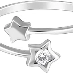 giva 925 Silver Superstar Ring,Adjustable|Gifts For Girlfriend,Rakhi Rakshabandhan Gift For Sister Bhabhi,Gifts For Women&Girls|With Certificate Of Authenticity&925 Stamp|6 Month Warranty-picture-47
