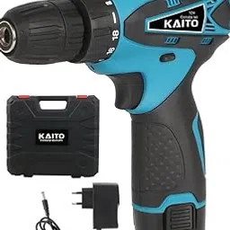 KAITO 12V Cordless Drill with LED Light, 1.5Ah Lithium Battery, Rubber Grip Handle, 0.780kg-picture-66
