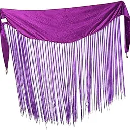 bnf® Belly Dance Skirt Hip Scarf Outfit Hip Belt for Theater Performance Carnival Purple-Clothing, Shoes & Accessories - Dancewear - Adult Dancewear - Belly Dancing-picture-14