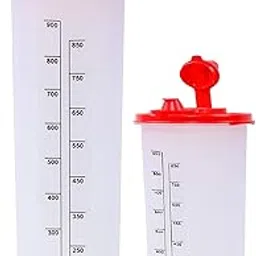 Nayasa Plastic Oil Dispenser, 1000ml+600ml, Set of 2, Multicolour-image-14