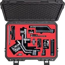 yantralay ABS Hard Storage Carrying Flight Waterproof Case for DJI Gimbal Stabilizer Accessories, Black-image-50