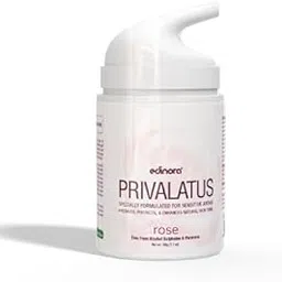 Edinora Privalatus Natural Private areas Skin Whitening Cream | Underarm Brightening and Soothening Cream | Enriched with Vitamin E, Niacinamide, Shea Butter | For Men & Women | Rose | 50g-picture-10