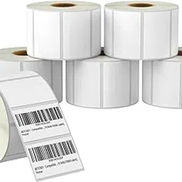 BETCKEY [6 Rolls, 1000/Roll] 2.25 x 1.25 Direct Thermal Zebra/Eltron Compatible Labels - Resolution & Adhesive-picture-31