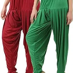 buy that trendz Buy That Trend Patiyala Pants for Women Viscose Dhoti Patiyala Salwar Harem Bottoms Pants-picture-13