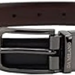 da milano Genuine Leather Black Reversible Womens Belt (2736-25R-OL)-picture-35
