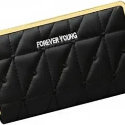 Women's Leather Purse Wallet - Ladies Hand Purse for Women Stylish Latest - Clutch for Women Daily Use (Black)-image-41