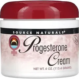 Source Naturals Progesterone Cream, 4 Oz (113.4 g) image 1