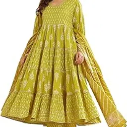 libas Women's Cotton Blend Kurta Sets image 1