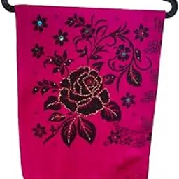 Women's Embroidered Stole Scarf, Viscose Cotton Blend, Multicolour, Ethnic Pattern-picture-35