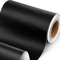 COSMOS STAR 2 Pcs Black Leather Repair Kit 8"x12"In, For Couches and Cars Black Leather Repair Patches Kit For Couch Furniture Sofas Car Seat Handbag's Jackets Super, Thin Vinyl Repair Kit-picture-39