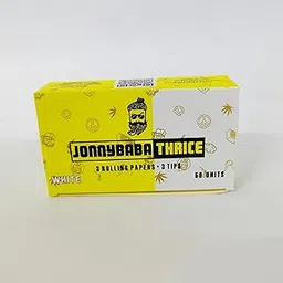 Lifestyle Premium Organic Rice Rolling Papers, King Size, White, 3 Papers with 3 Filters per Pack, 50 Packs Box-image-97