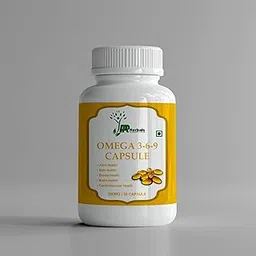 PR Herbal Omega 3-6-9 Capsules – 500 mg | 30 Vegetarian Softgels | Plant-Based Essential Fatty Acids for Heart, Brain, Skin & Joint Health Pack Of 2-picture-20