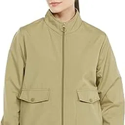 qube by fort collins Women's Polyester Windcheater Standard Length Jacket-picture-46