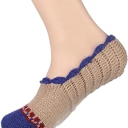 KCSOCKS Handmade woolen socks (women) KC Hand Knitted Socks (Half work of Crochet)-picture-25