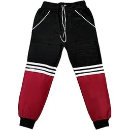 Boy's Woollen Fleece Solid Track Pants/Lowers for Winters-image-19