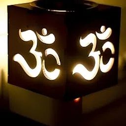 G Gojeeva Electric Incense Holder for Home & Office|Electric Comphor Burner|Wooden Kapoor Dani Cum Night Lamp|Electric Kapoor Dani with Light|Home Frangrance Aroma Diffuser with On/Off Switch (KD 28)-picture-61