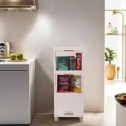 Novatic Multipurpose Sideboard Cabinet Storage Cabinet for Kitchen and Living Room | Crockery Cabinet | Kitchen Cabinet | Kitchen Countertop | Drainer Cabinet | Multifunctional Storage Cabinet-picture-16