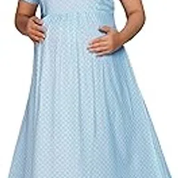 mamma's maternity Women's Knee Length Printed Maternity | Feeding | Nursing Dress | Feeding Nursing Maternity Comfort Dress Kurti-picture-10