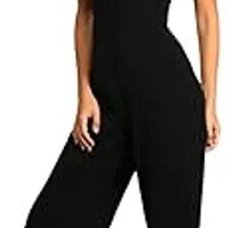 elchic Off Shoulder Wide-Leg Glamour Black Jumpsuit-picture-16