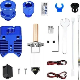 Ender 3 Hotend Upgrade for Voron 2.4 Ender 3 V2 Pro Cr10 Ender 5 Pro/Plus Ender 6 Rapido Dragon Hotend 3D Printer Part Kit Ceramic All Metal Hot end Copper Heater Block Bimetal Heatbreak-picture-16