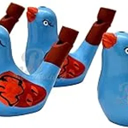 Eversky01 Handicraft Clay Bird Water Whistle Bird Children Toy Vintage Style Bird Water Whistles Home Decoration Nice Sound 4 Psc-picture-12