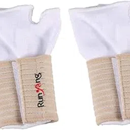 2X Universal Wrist Brace Support Strap Band ForeWrap Bandage Wristband M|1 Pair Wrist Braces|Orthotics, Braces & Sleeves| Medical, Mobility & Disability |Health & Beauty-picture-25