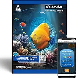 Classmate Augmented Reality Notebooks - 172 Pages | Pack of 4 Short Size Ruled Notebooks for School Students | Immersive AR Learning Experience | 24.0cm x 18.0cm | Single Line AR Notebook-picture-10