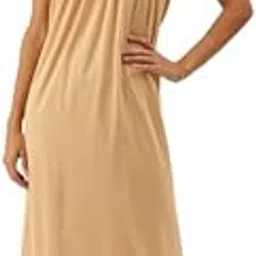red rose Full Length Nighty Slip | 100% Hosiery Cotton Softness | Lightweight & Breathable Long Slip | Sleepwear Nightdress-picture-24